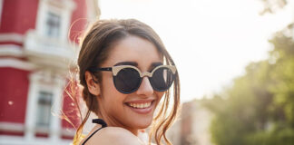 modne okulary przeciwsłoneczne damskie z filtrem